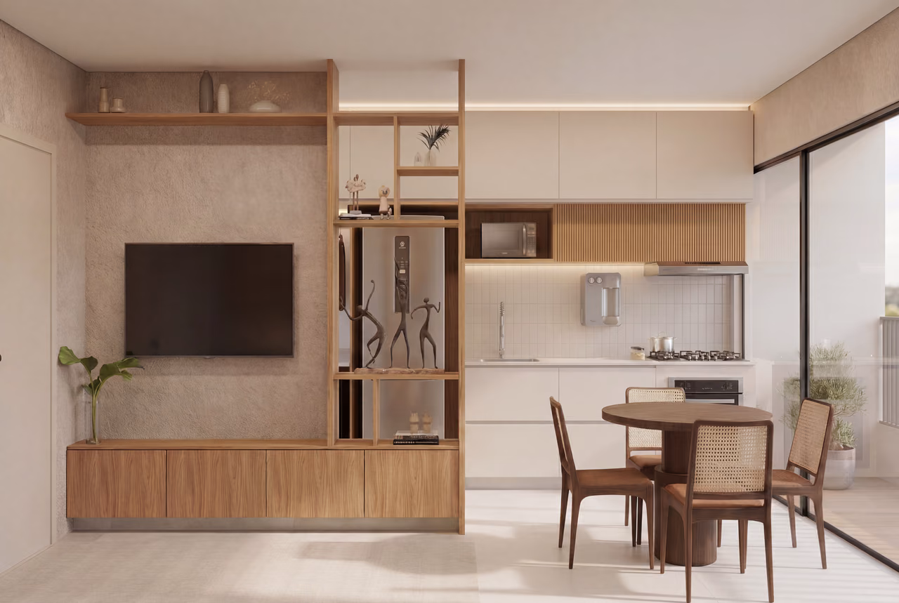 Apartamento - Sala integrada