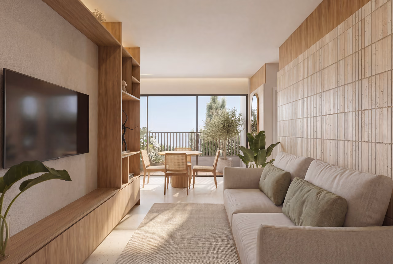 Apartamento - Sala de estar